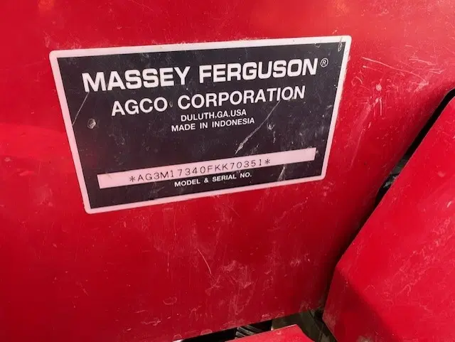 Image of Massey Ferguson 1734 equipment image 1