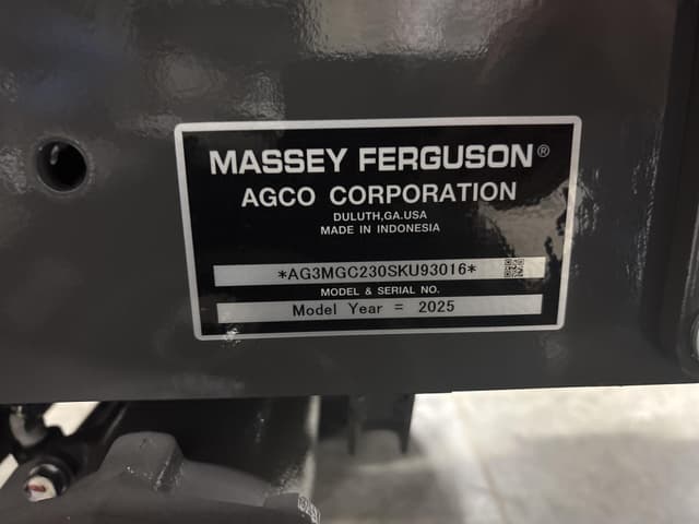 Image of Massey Ferguson 1GC.23 equipment image 2