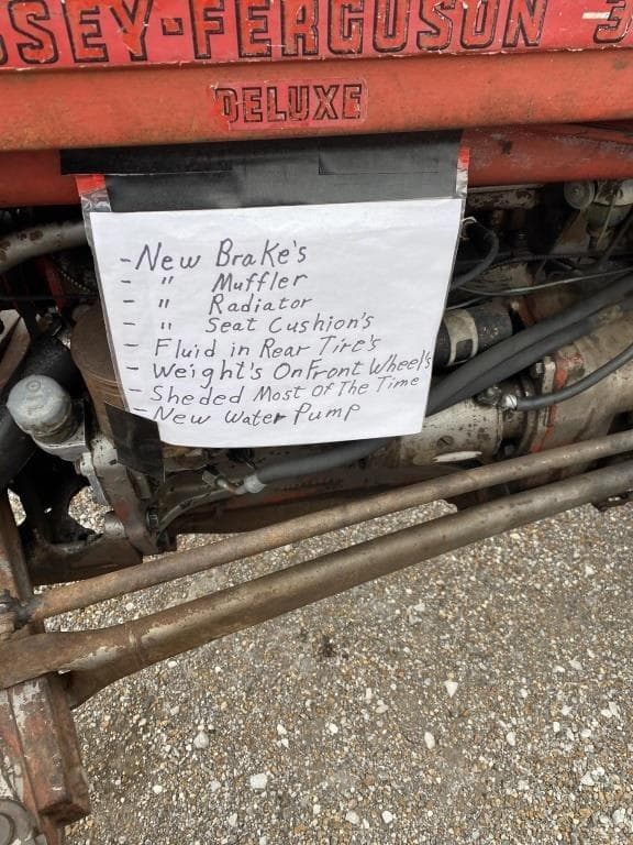 Image of Massey Ferguson 35 equipment image 2