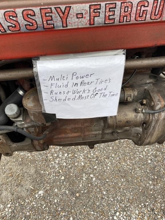 Image of Massey Ferguson 65 equipment image 2