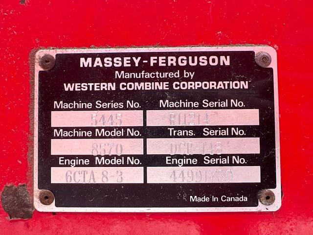 Image of Massey Ferguson 8570 equipment image 3