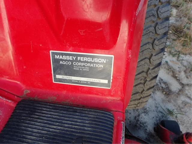 Image of Massey Ferguson GC2400 equipment image 3