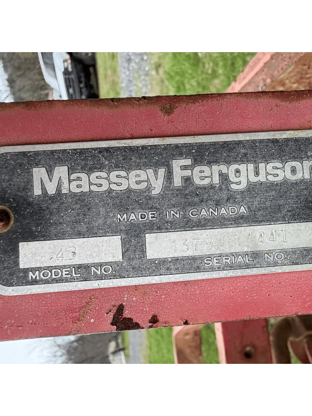 Image of Massey Ferguson 43 equipment image 2