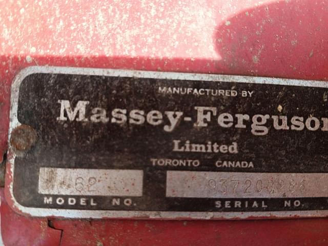 Image of Massey Ferguson 62 equipment image 2