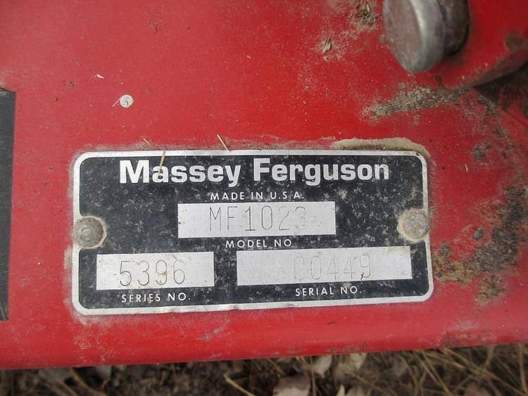 Massey Ferguson 1023 Hay and Forage Mowers - Rotary for Sale | Tractor Zoom