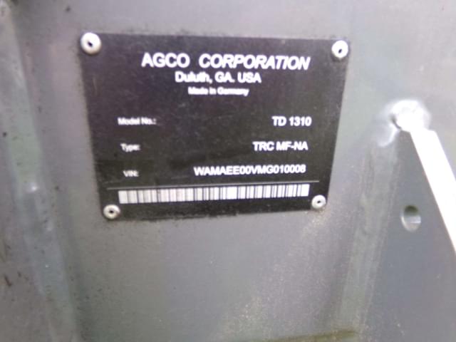 Image of Massey Ferguson TD1310 TRC equipment image 4