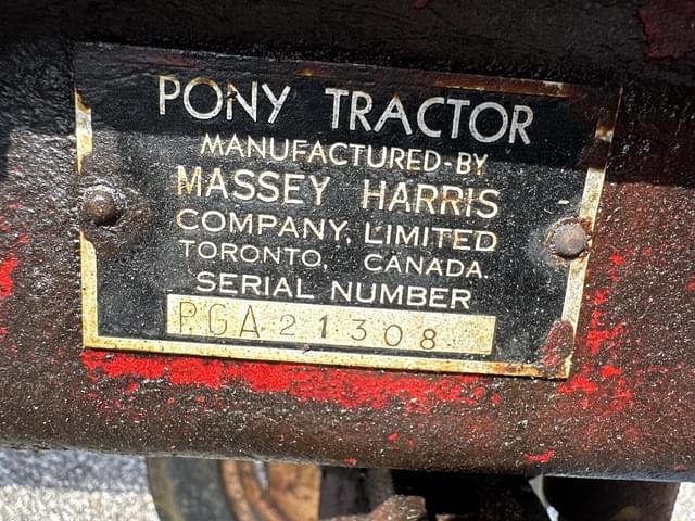 Image of Massey-Harris Pony equipment image 4