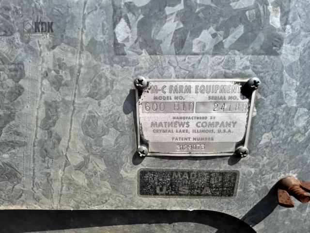 Image of Mathews Company 600B10 equipment image 3
