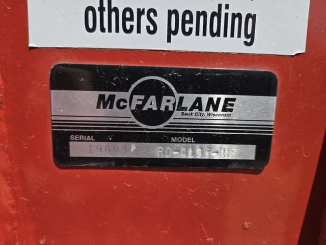 Image of McFarlane RD-4100 equipment image 3