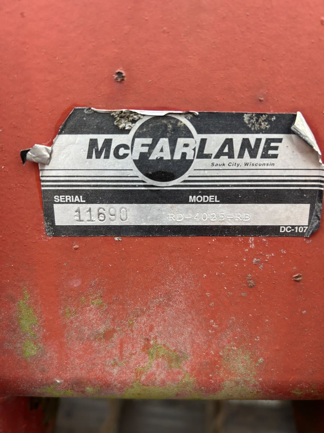 Image of McFarlane RD4025RB Image 1