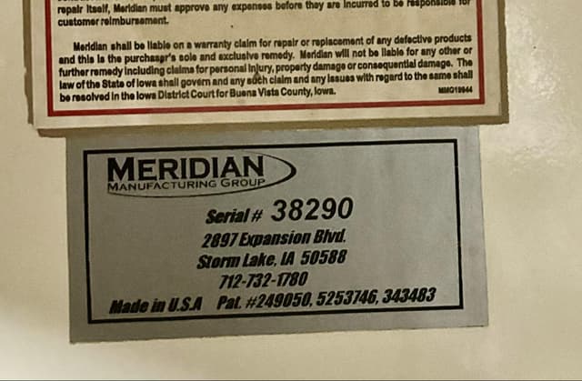 Image of Meridian 240RT equipment image 4