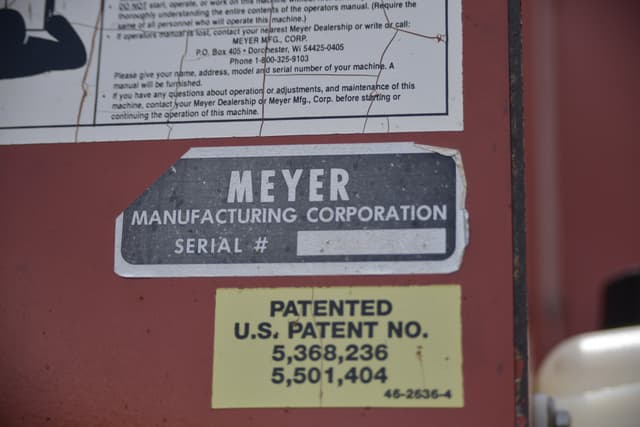 Image of Meyer 8500 equipment image 4