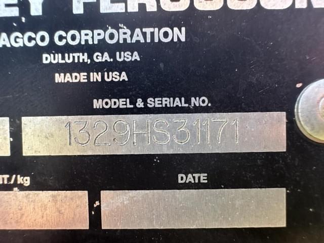Image of Massey Ferguson 1329 equipment image 3