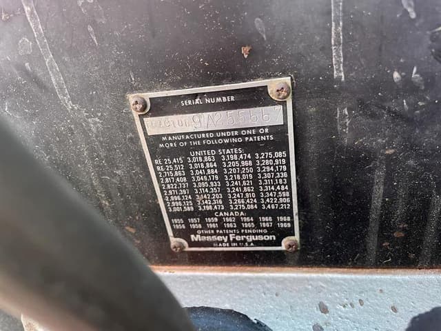 Image of Massey Ferguson 265 equipment image 1