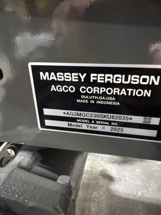 Image of Massey Ferguson 1GC.23 equipment image 4