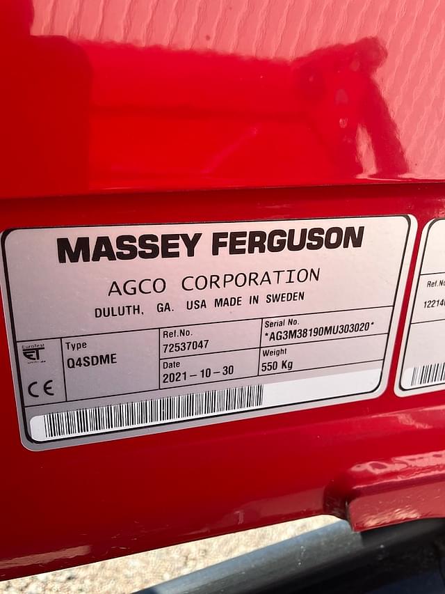 Image of Massey Ferguson FL3819 equipment image 4