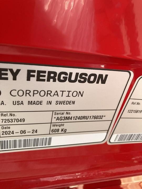Image of Massey Ferguson FL4124 equipment image 4