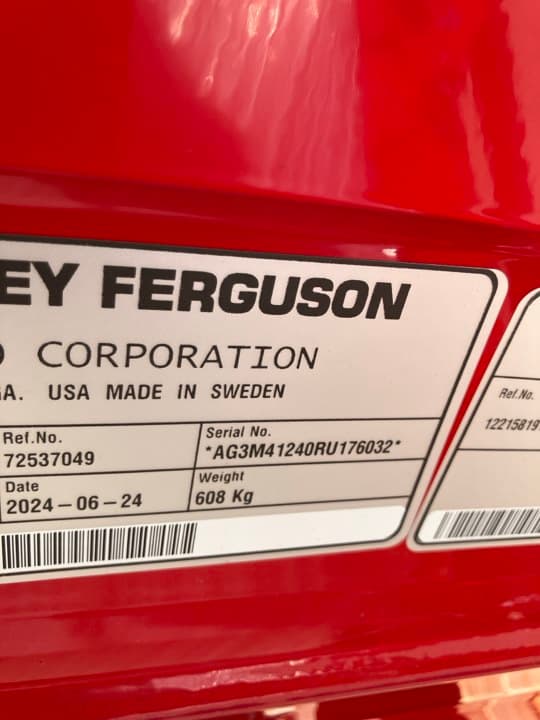 Image of Massey Ferguson FL4124 equipment image 4