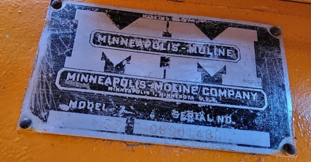 Image of Minneapolis-Moline GB equipment image 4