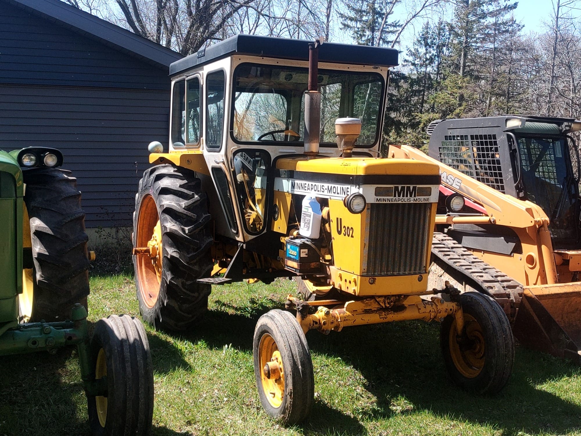 SOLD - Minneapolis-Moline U-302 Lot No. 8 Tractors with 2,018 Hrs