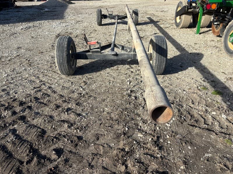 Image of Homemade Header Trailer Image 1