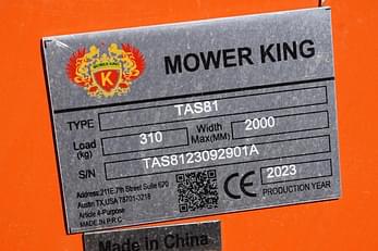 Main image Mower King TAS81 7