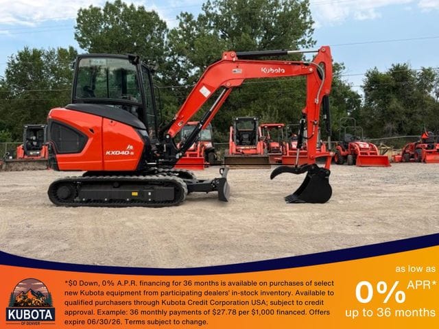 2025 Kubota KX040-5R3AP Equipment Image0