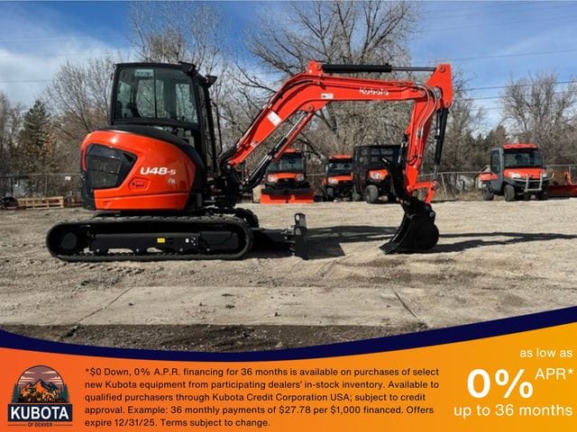 2025 Kubota U48-5R3AP Equipment Image0