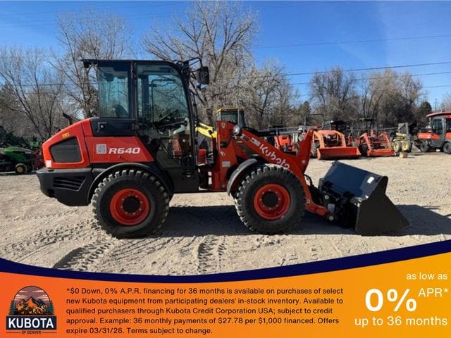 2025 Kubota R640R4-3 Equipment Image0
