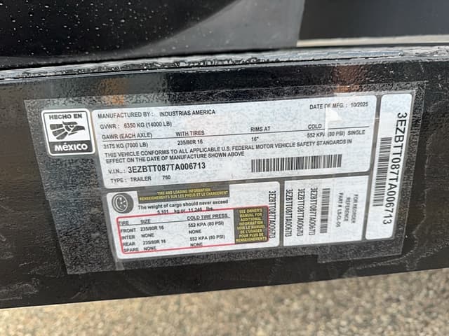 Image of Industrias America 750 equipment image 3