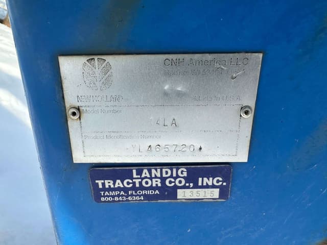 Image of New Holland 14LA equipment image 3