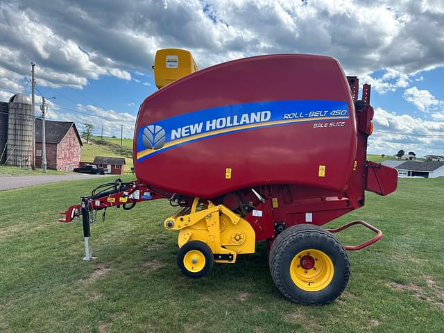 Image of New Holland RB450 Bale Slice equipment image 4