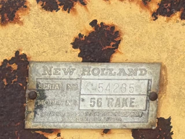 Image of New Holland 56 equipment image 4
