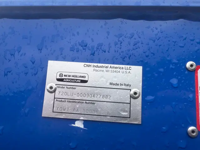 Image of New Holland 720LU equipment image 2