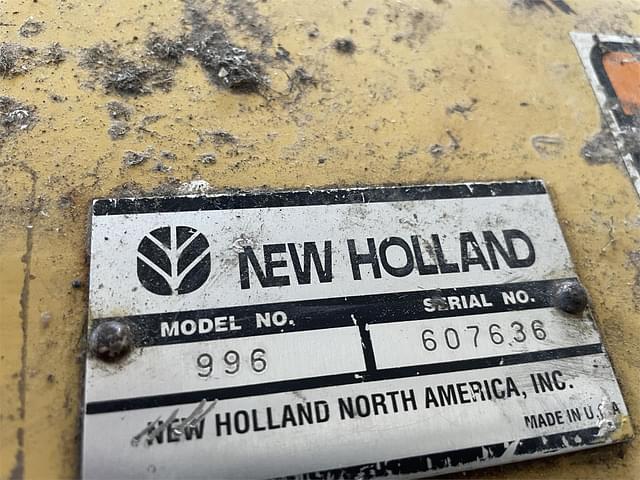 Image of New Holland 996 equipment image 1