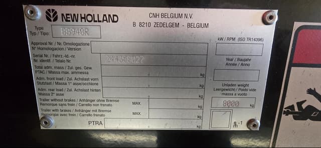 Image of New Holland BB940R equipment image 4