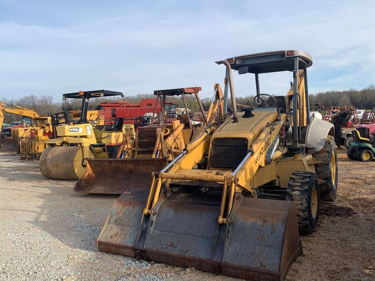 SOLD New Holland 555E Construction Backhoe Loaders Tractor Zoom