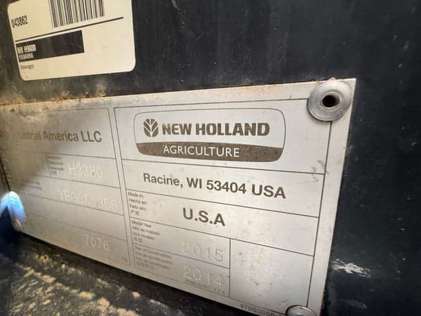 Image of New Holland H9880 equipment image 4