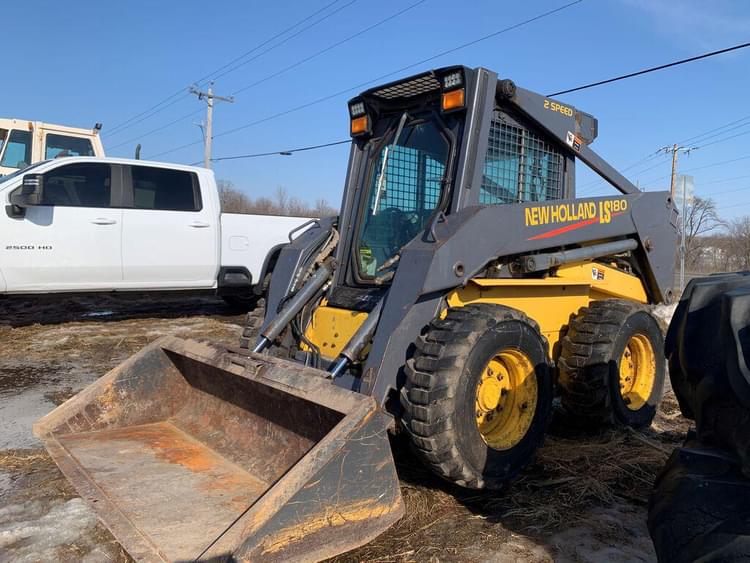 SOLD New Holland LS180 Construction Skid Steers Tractor Zoom