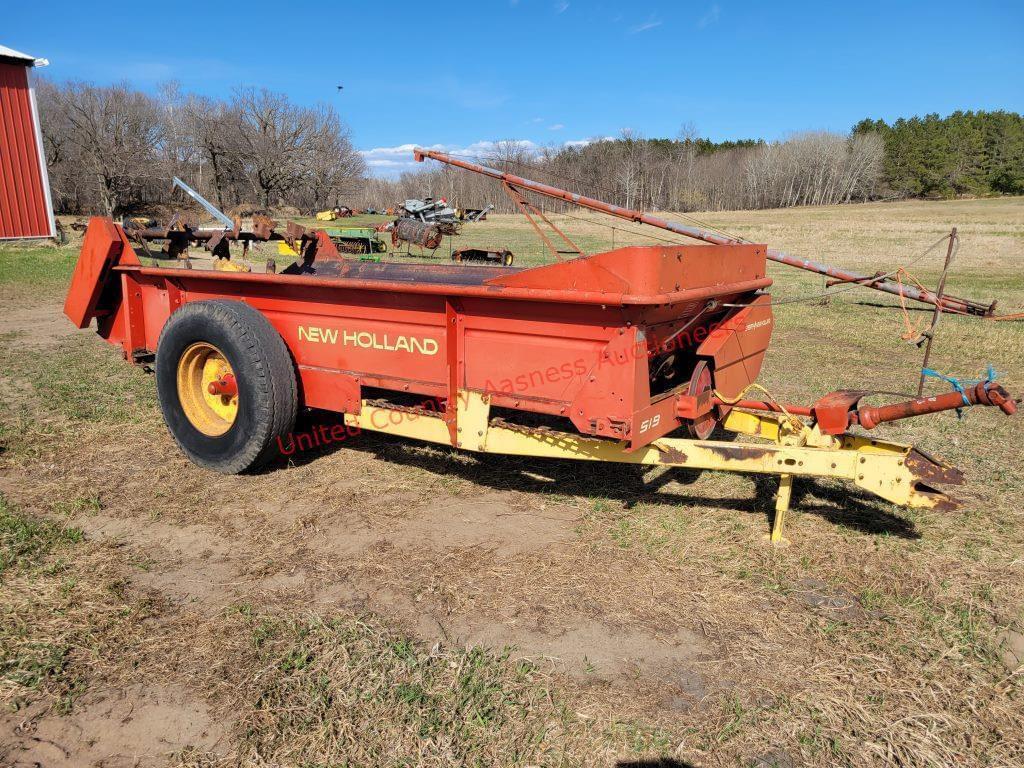 New Holland 519 Manure Handling Manure Spreaders Dry for Sale