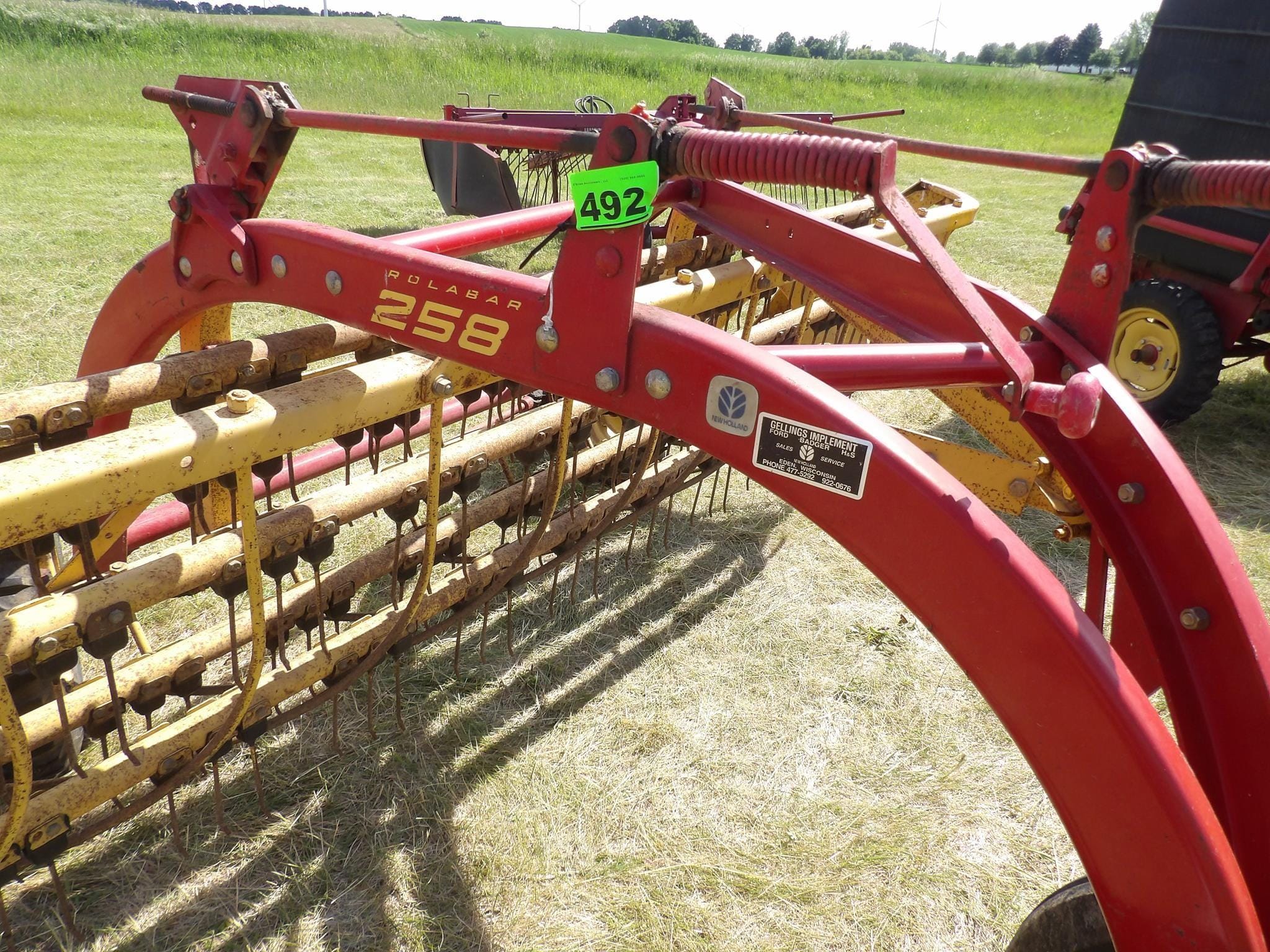 New Holland Rolabar 258 Equipment Image0