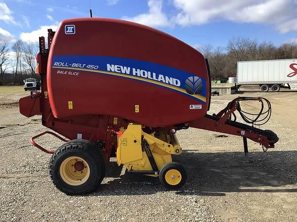 Image of New Holland RB450 Bale Slice equipment image 4