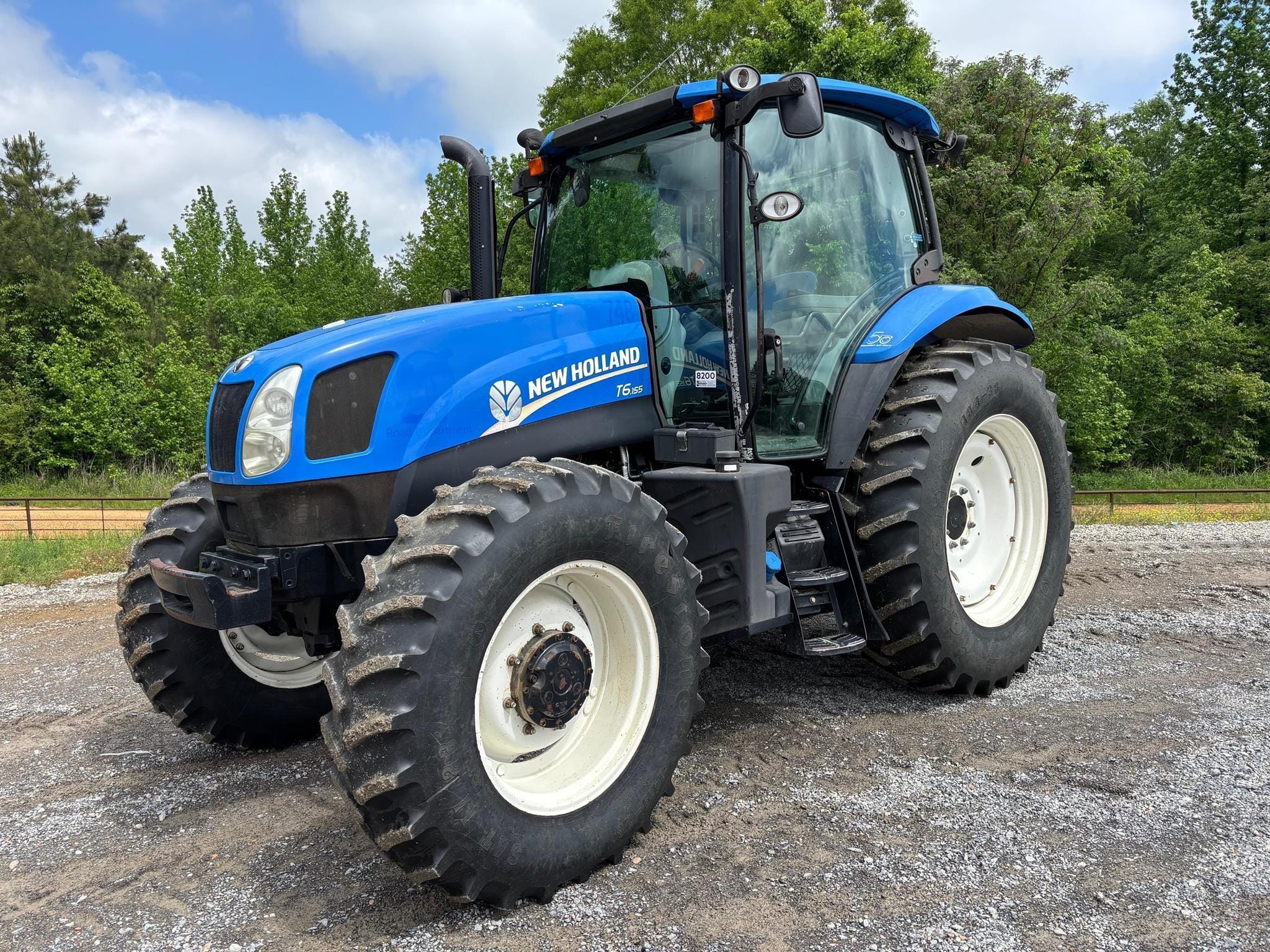 New Holland T6.155 Equipment Image0