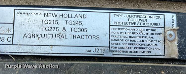 Main image New Holland TG305 69