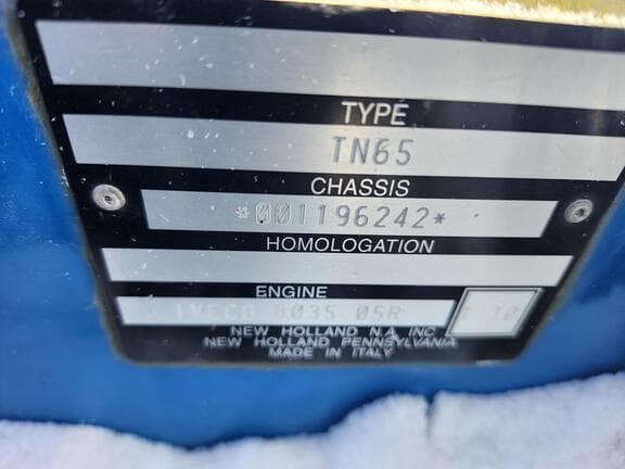 Image of New Holland TN65S equipment image 3