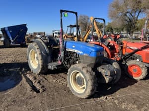 SOLD - New Holland Tractor Model TN95FA Tractors with 4,664 Hrs ...