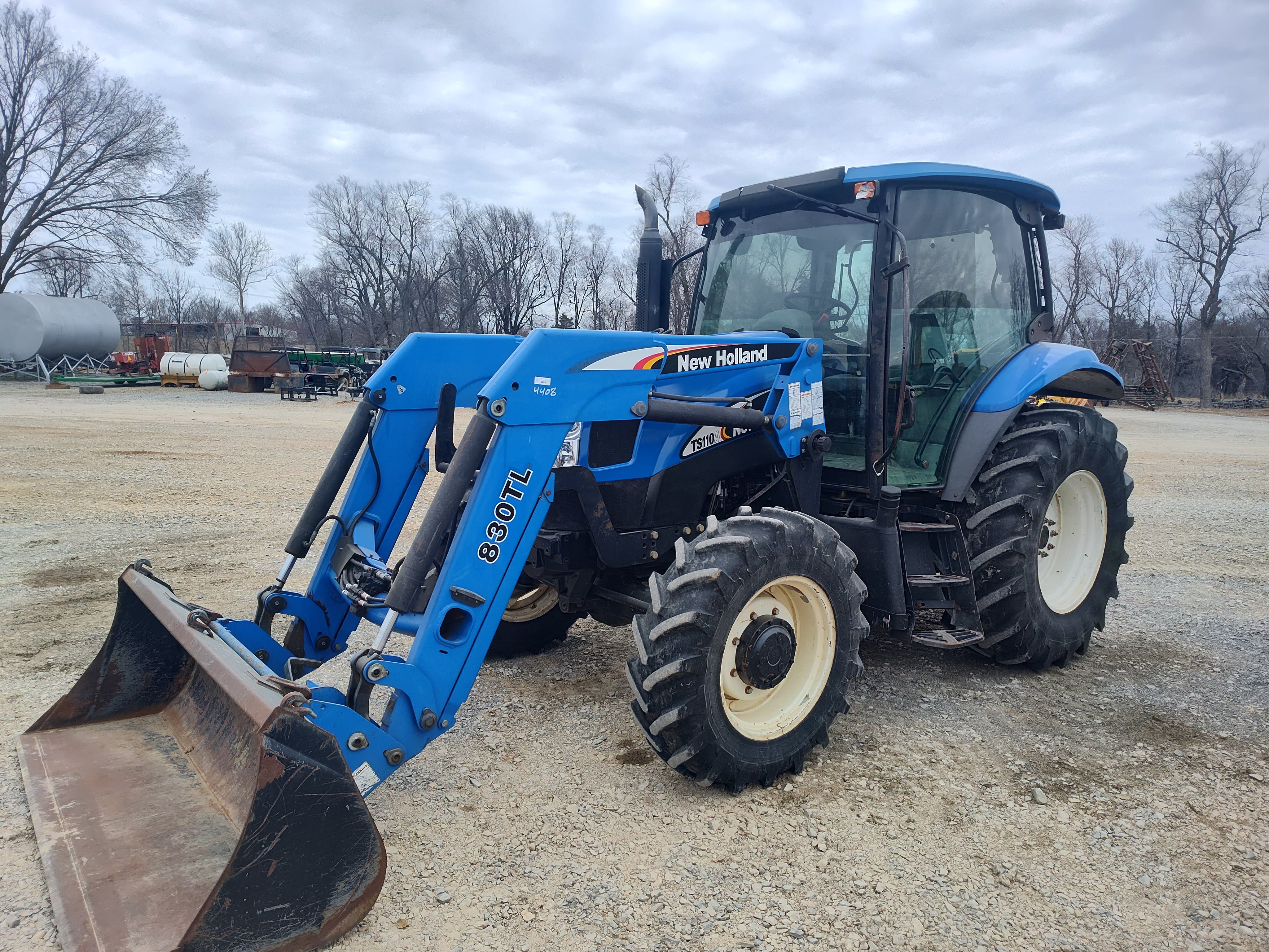 SOLD - New Holland TS110A Lot No. 6703 Tractors with 4,193 Hrs ...