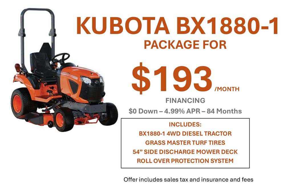Image of Kubota BX1880 Primary Image
