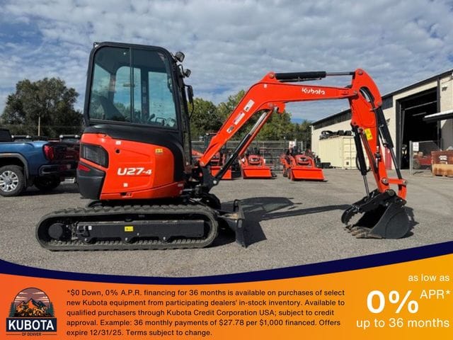 Kubota U27-4R2 Equipment Image0