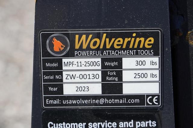 Image of Wolverine MPF-11-2500G equipment image 4